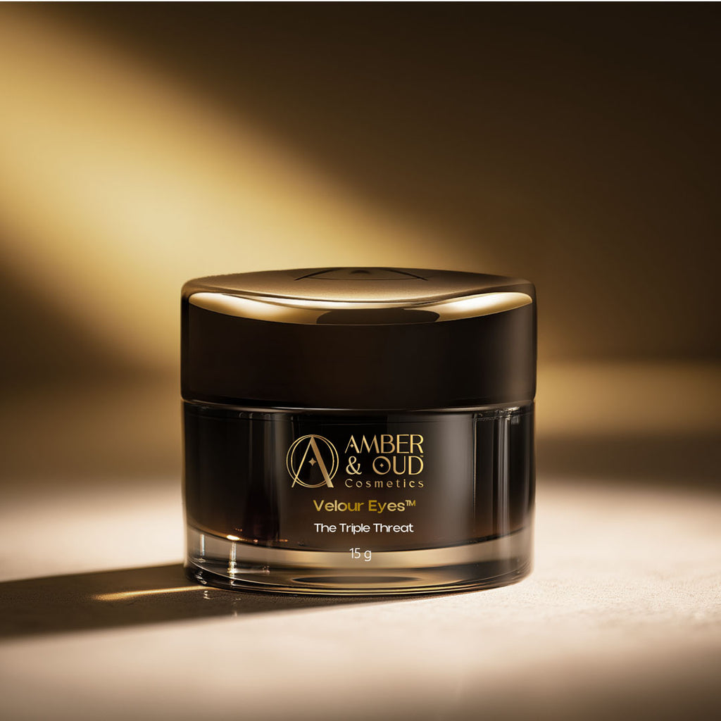 Velour Eyes™ under-eye cream with peptides, hyaluronic acid, and caffeine to reduce puffiness