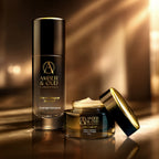 Skincare set with ChronoRepair Serum™ and Lift & Lumé™ cream for face, neck, and décolleté firming and brightening